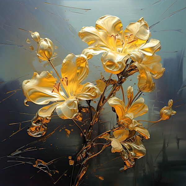 Orchid tree | Golden Elegance by Flower Studio