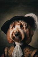 Portrait Labradoodle Renaissance