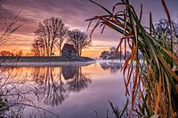 Zonsopkomt bij het gemaal