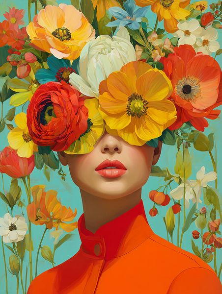 Blumenkrone von Mirjam Duizendstra