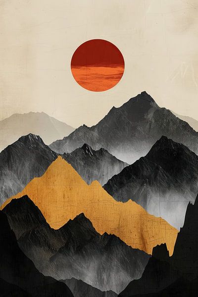 Boho-Kunstwerke von Moderne Kollektion