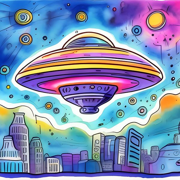 Spektrale Raumschiffsinfonie von The Art Kroep