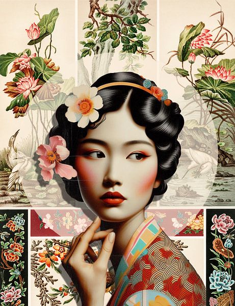 China Girl par Marja van den Hurk