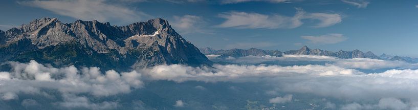Zugspitzblick Panorama von Andreas Müller