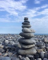 aufgetürmte Steine