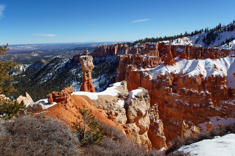 Thors Hammer Bryce Canyon National Park, Utah, Vereinigte Staaten von Discover Dutch Nature