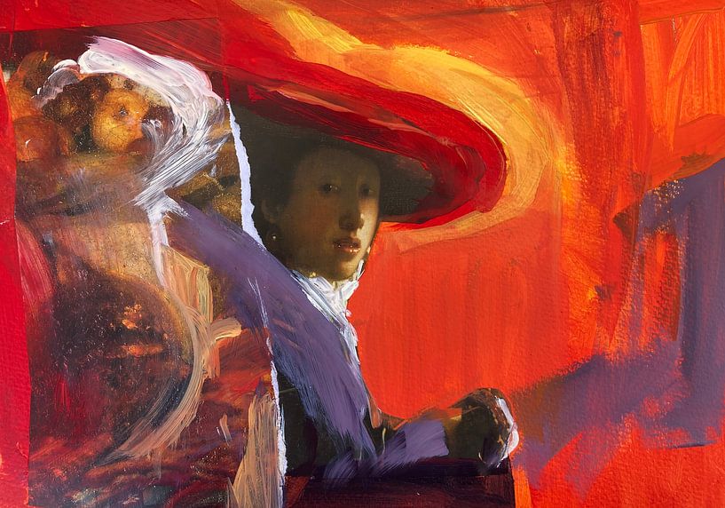 Das Mädchen mit dem roten Hut 2.0 von Nop Briex