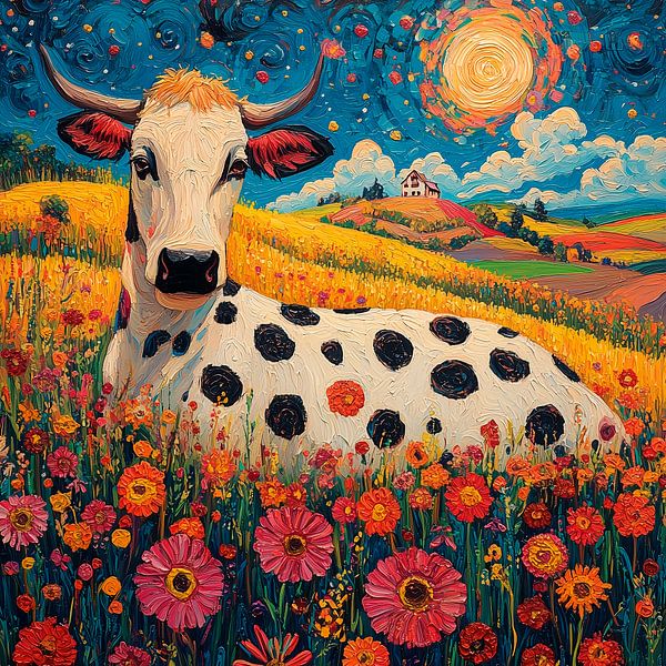 Glücklich auf der Wiese von Harry Hadders Design