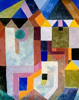 Bunte Architektur (1917) von Paul Klee