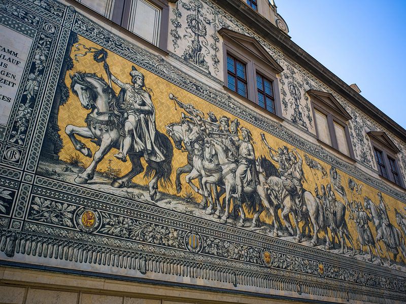 Dresden - Fürstenzug Detail von t.ART