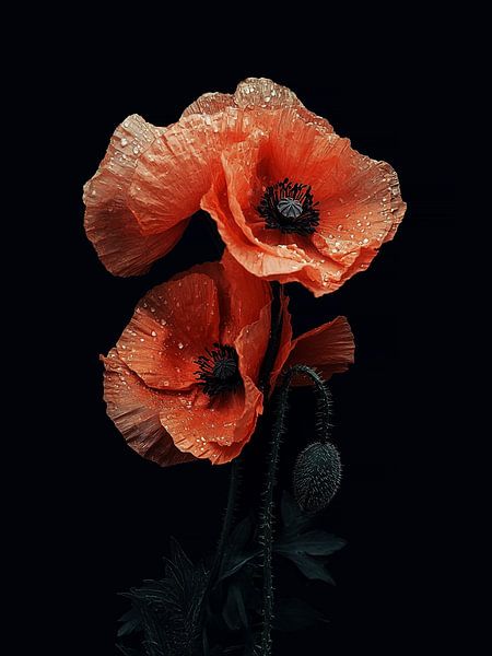 Coquelicot en fleur par Color Square