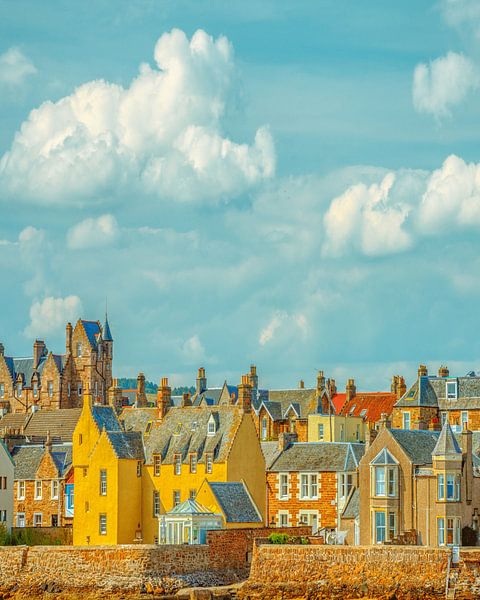 Fishermen's Village in Schottland von Lars van de Goor