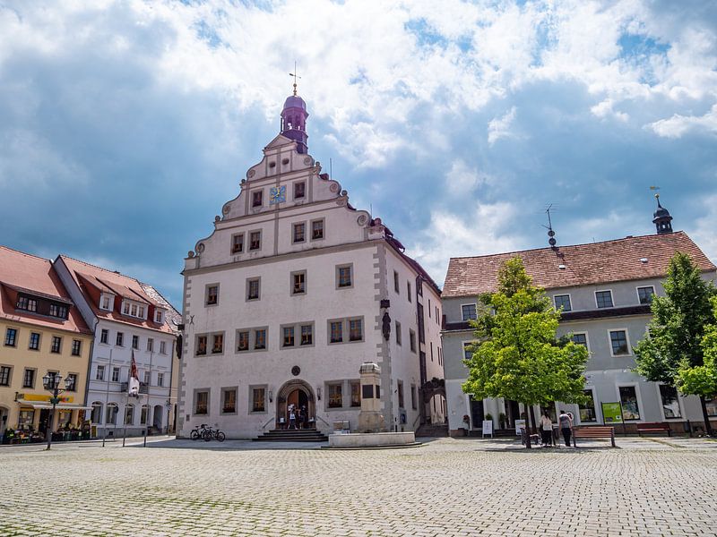Hôtel de ville de Dippoldiswalde Osterzgebirge Saxe par Animaflora PicsStock