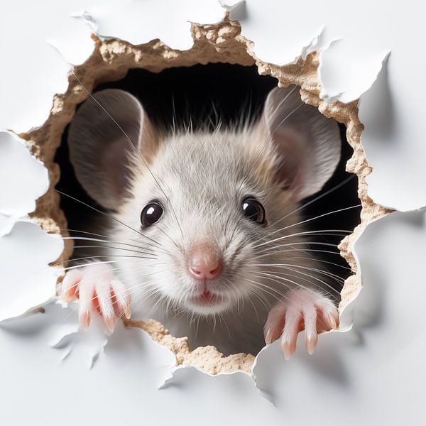 Maus von der Wand von TheXclusive Art