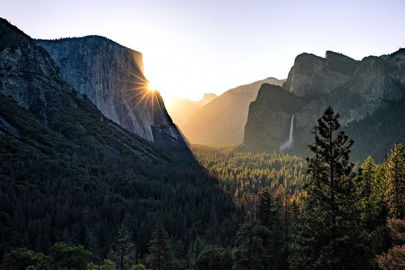 Yosemite Valley au lever du soleil par Thomas Klinder