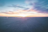 Sonnenaufgang am Strand