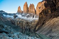 Torres del Paine bei Sonnenaufgang