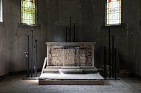 Urbex Kentschool Kirche Deutschland Altar