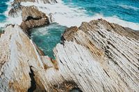 Felsen in einer tosenden See
