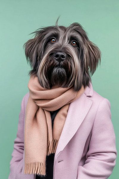 Briard par Poster Art Shop