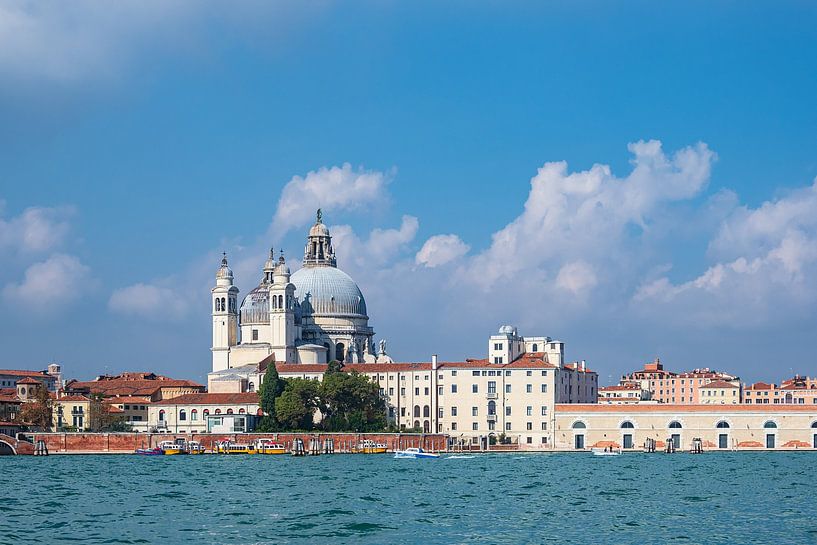 Blick auf historische Gebäude in Venedig, Italien von Rico Ködder