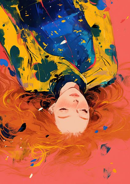 Porträt modern von ARTEO Gemälde