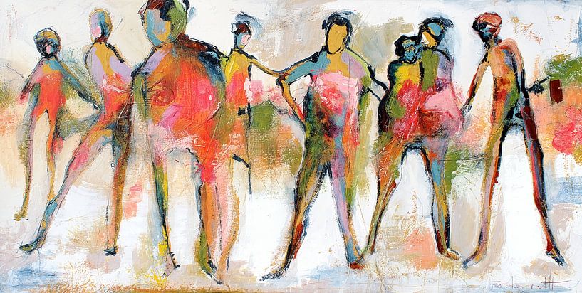 Connected people together by Atelier Paint-Ing