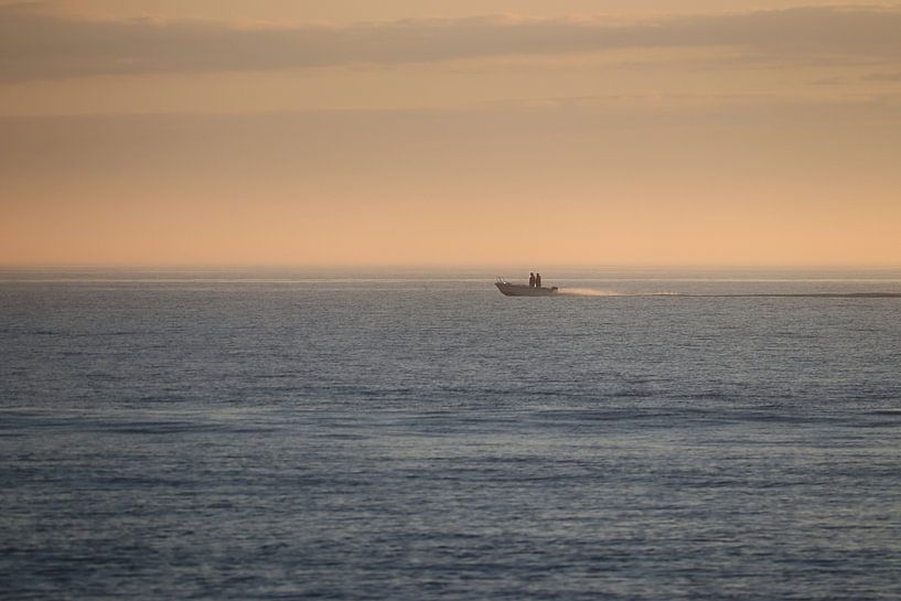 Angelausflug bei Sonnenuntergang, Minimalist von Imladris Images
