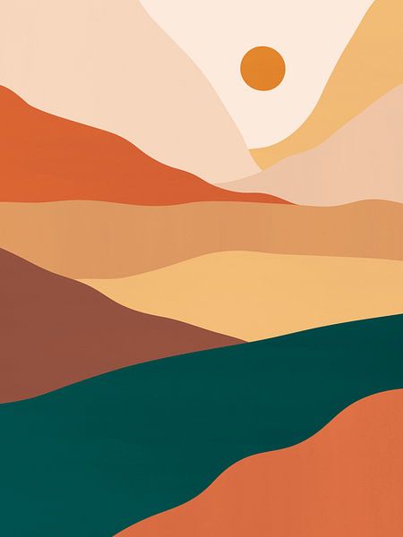 Harmonische Landschaft 5 von Vitor Costa