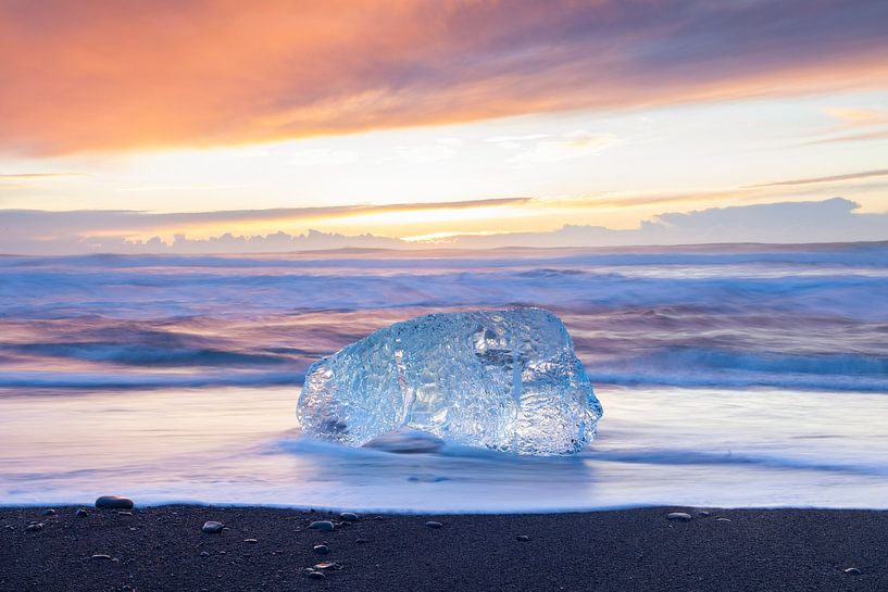 Eisbrocken am Strand von Sven-Erik Arndt