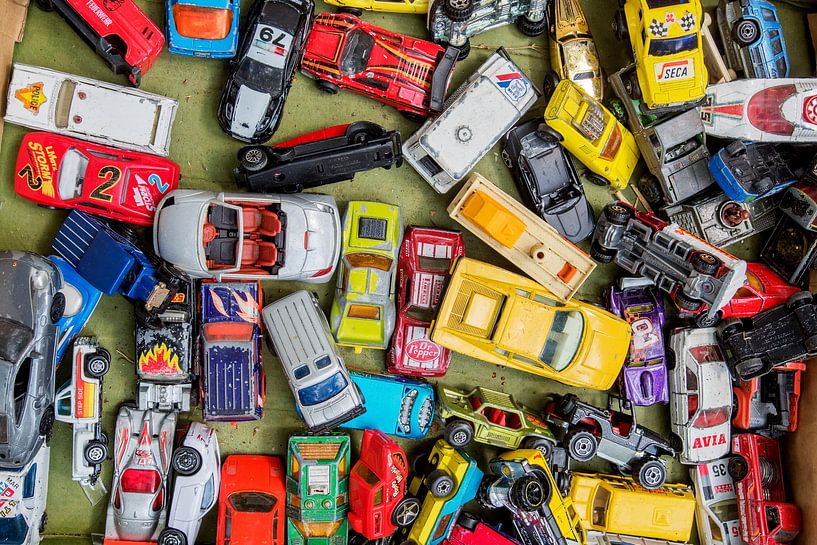 Old toy cars&#039;s by Blond Beeld