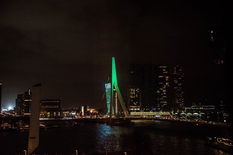 Rotterdam bei Nacht von Leonie Stolk