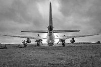 Altes verlassenes Flugzeug