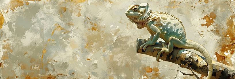 Camouflage-Leinwand von Blickfänger Gemälde