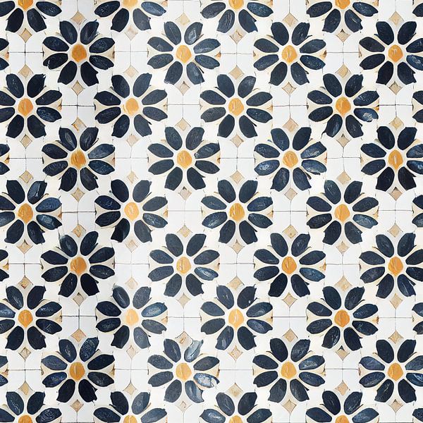 Azulejo-Muster #XV von Whale & Sons