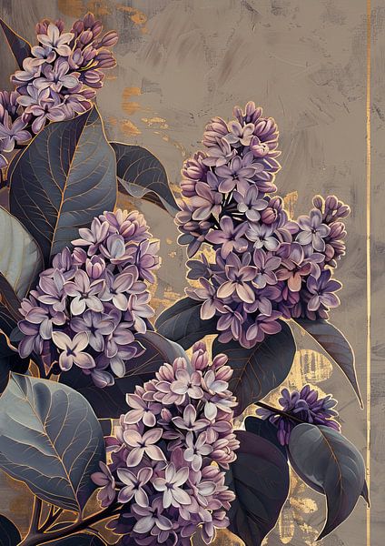 Blütenblatt-Symphonie von Blumen Studio