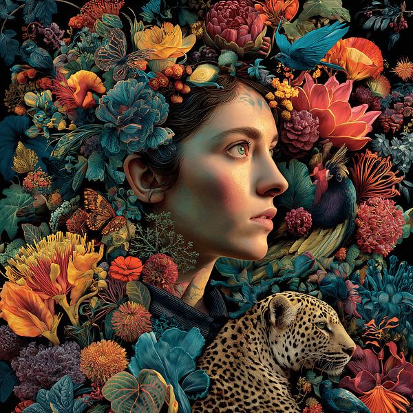 Le mystique ailé par Wandpracht