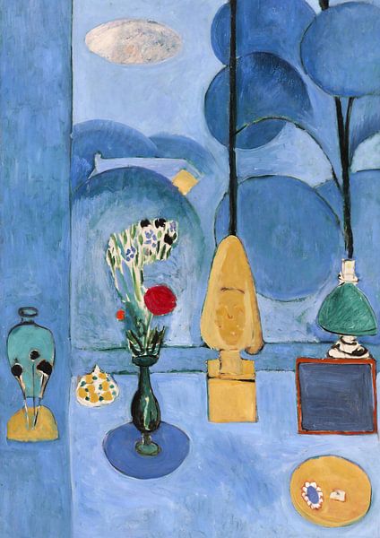 Henri Matisse. The blue window by 1000 Schilderijen