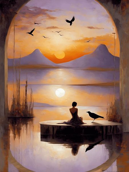 Ruhe und Besinnung von Jolique Arte