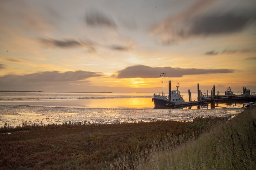 Sunrise Ameland ballumerbocht by Stephan Bauer