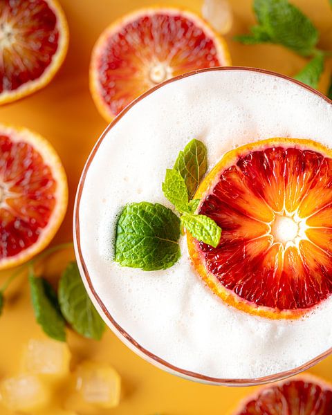 Blutorange Gin Sour von Carin van Kranenburg