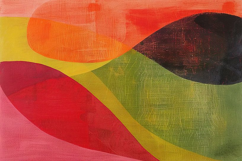 Landschaft minimalistisch von Moderne Kollektion