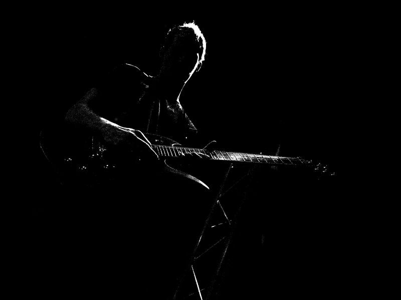 gitarist  von Michel De Pourcq