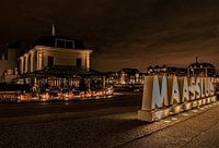 maassluis harbour head hotel evening dark hotel