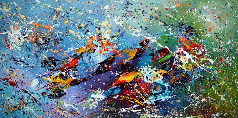 Galaxie von Gena Theheartofart