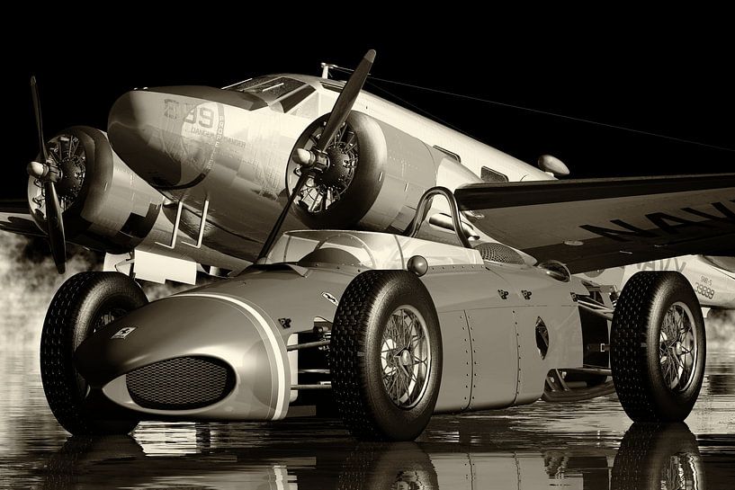 Ferrari 156 Shark Nose a Ferrari to be Used on the Race Track by Jan Keteleer