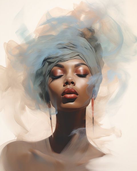 Mysteriöse Schönheit im Nebel von Eva Lee