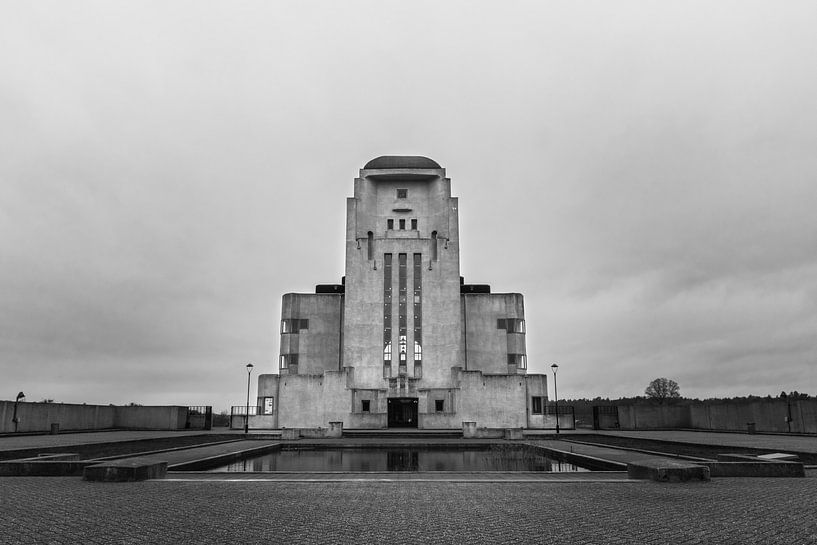 Radio Kootwijk, en noir et blanc par Patrick Verhoef