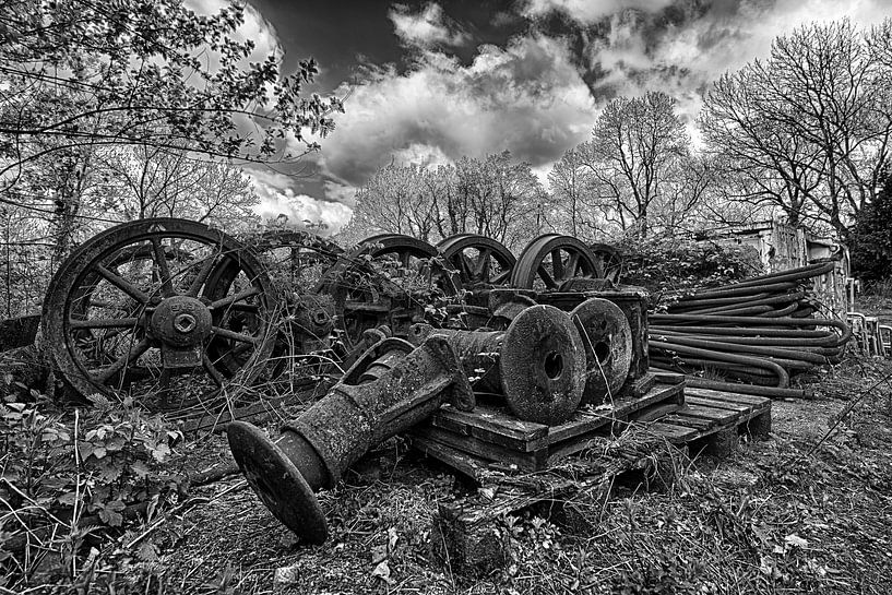 Urbex zwart/wit von Benny Gerritsen