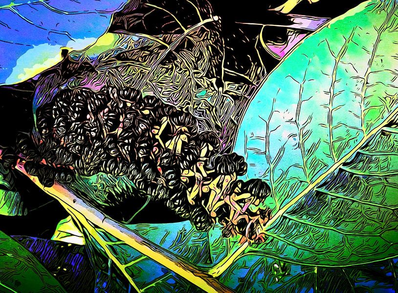 FLOWER MAGIC, motif 16 by zam art